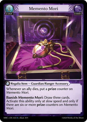 Grand Archive TCG - Mercurial Heart - Memento Mori - 33 - Normal