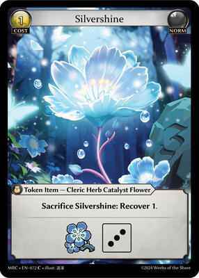 Grand Archive TCG - Mercurial Heart - Silvershine - 72 - Normal