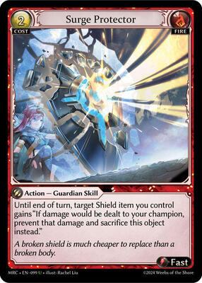 Grand Archive TCG - Mercurial Heart - Surge Protector - 99 - Normal