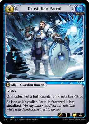 Grand Archive TCG - Mercurial Heart - Krustallan Patrol - 120 - Foil