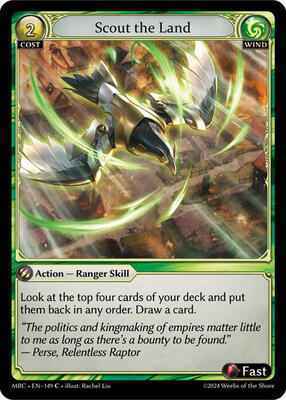 Grand Archive TCG - Mercurial Heart - Scout the Land - 149 - Normal