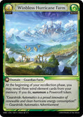 Grand Archive TCG - Mercurial Heart - Winbless Hurricane Farm - 158 - Normal