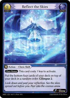Grand Archive TCG - Mercurial Heart - Reflect the Skies - 166 - Normal