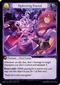 Grand Archive TCG - Mercurial Heart - Siphoning Fractal - 188 - Normal