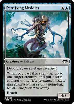 Magic: The Gathering - Modern Horizons 3 - Petrifying Meddler - Normal