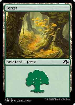 Magic: The Gathering - Modern Horizons 3 - Forest (0318) - Normal