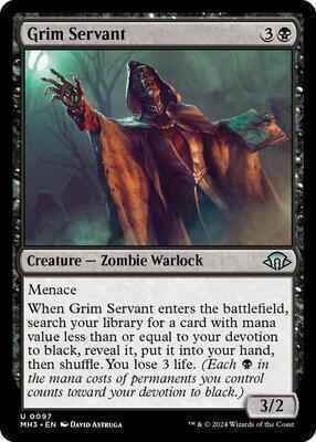 Magic: The Gathering - Modern Horizons 3 - Grim Servant - Foil