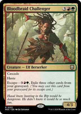 Magic: The Gathering - Commander: Modern Horizons 3 - Bloodbraid Challenger - Normal