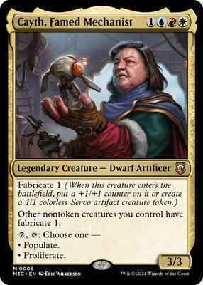Magic: The Gathering - Commander: Modern Horizons 3 - Cayth, Famed Mechanist - Foil