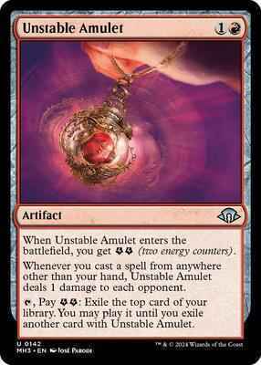Magic: The Gathering - Modern Horizons 3 - Unstable Amulet - Normal