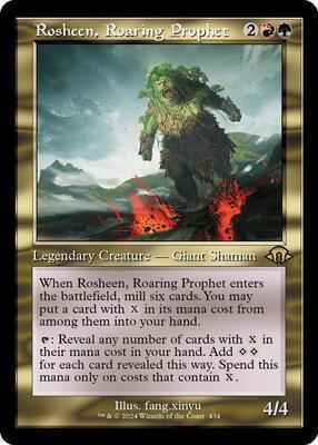 Magic: The Gathering - Modern Horizons 3 - Rosheen, Roaring Prophet (Retro Frame) - Normal