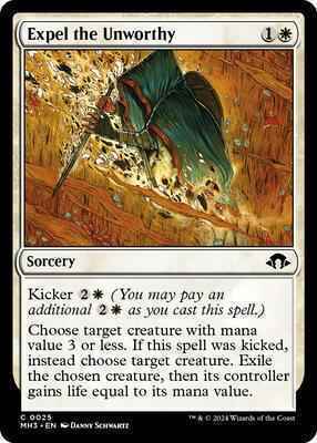 Magic: The Gathering - Modern Horizons 3 - Expel the Unworthy - Foil