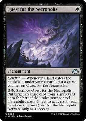 Magic: The Gathering - Modern Horizons 3 - Quest for the Necropolis - Foil