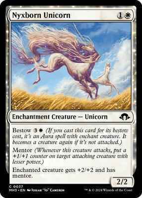 Magic: The Gathering - Modern Horizons 3 - Nyxborn Unicorn - Normal