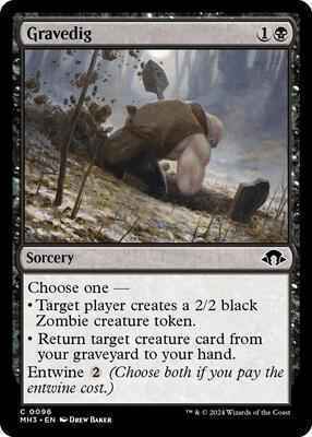 Magic: The Gathering - Modern Horizons 3 - Gravedig - Foil
