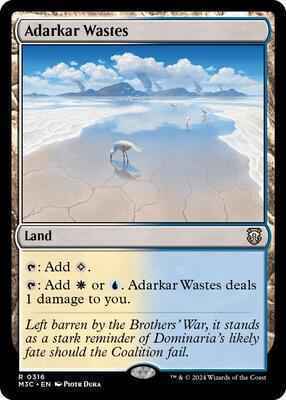 Magic: The Gathering - Commander: Modern Horizons 3 - Adarkar Wastes - Normal
