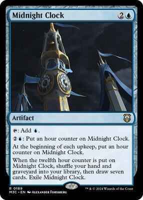 Magic: The Gathering - Commander: Modern Horizons 3 - Midnight Clock - Normal