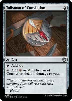 Magic: The Gathering - Commander: Modern Horizons 3 - Talisman of Conviction - Normal