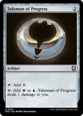 Magic: The Gathering - Commander: Modern Horizons 3 - Talisman of Progress - Normal