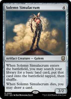 Magic: The Gathering - Commander: Modern Horizons 3 - Solemn Simulacrum - Normal