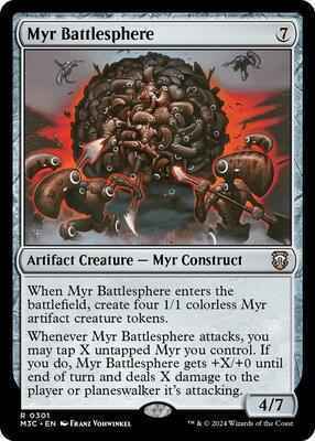 Magic: The Gathering - Commander: Modern Horizons 3 - Myr Battlesphere - Normal
