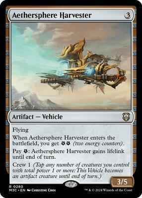 Magic: The Gathering - Commander: Modern Horizons 3 - Aethersphere Harvester - Normal