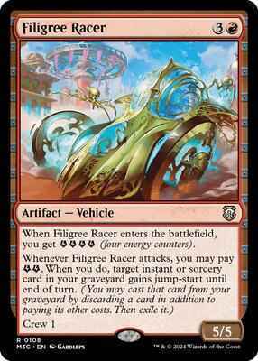 Magic: The Gathering - Commander: Modern Horizons 3 - Filigree Racer - Normal