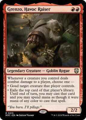 Magic: The Gathering - Commander: Modern Horizons 3 - Grenzo, Havoc Raiser - Normal