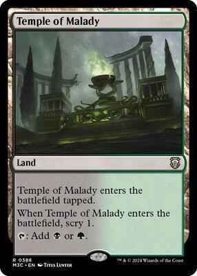 Magic: The Gathering - Commander: Modern Horizons 3 - Temple of Malady - Normal