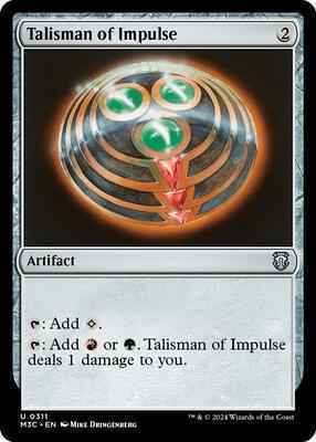 Magic: The Gathering - Commander: Modern Horizons 3 - Talisman of Impulse - Normal