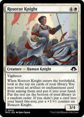 Magic: The Gathering - Modern Horizons 3 - Rosecot Knight - Normal
