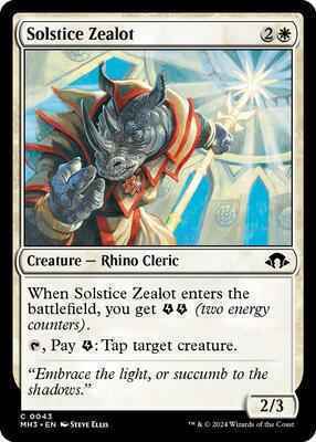 Magic: The Gathering - Modern Horizons 3 - Solstice Zealot - Foil
