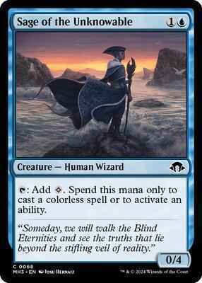 Magic: The Gathering - Modern Horizons 3 - Sage of the Unknowable - Foil