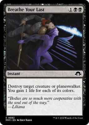 Magic: The Gathering - Modern Horizons 3 - Breathe Your Last - Foil