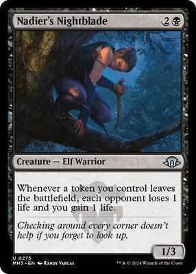 Magic: The Gathering - Modern Horizons 3 - Nadier's Nightblade - Normal