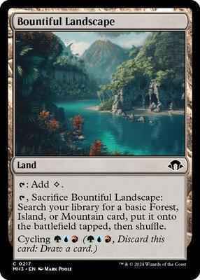 Magic: The Gathering - Modern Horizons 3 - Bountiful Landscape - Foil