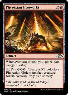 Magic: The Gathering - Modern Horizons 3 - Phyrexian Ironworks - Foil