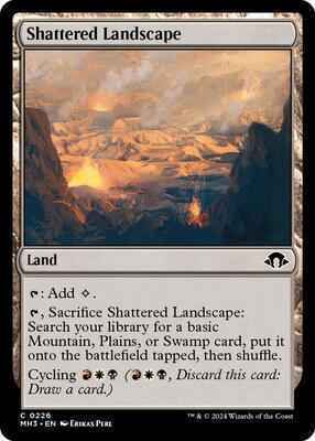 Magic: The Gathering - Modern Horizons 3 - Shattered Landscape - Foil