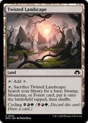 Magic: The Gathering - Modern Horizons 3 - Twisted Landscape - Foil