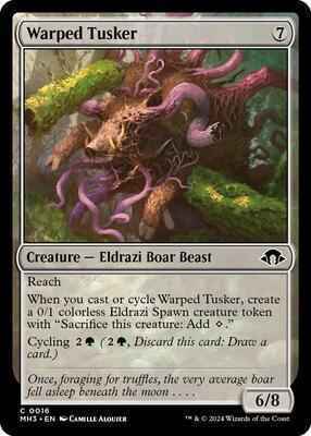Magic: The Gathering - Modern Horizons 3 - Warped Tusker - Foil