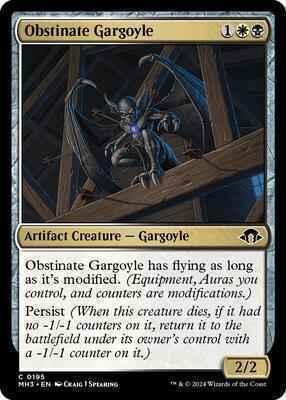 Magic: The Gathering - Modern Horizons 3 - Obstinate Gargoyle - Normal