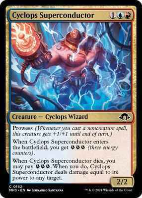 Magic: The Gathering - Modern Horizons 3 - Cyclops Superconductor - Normal