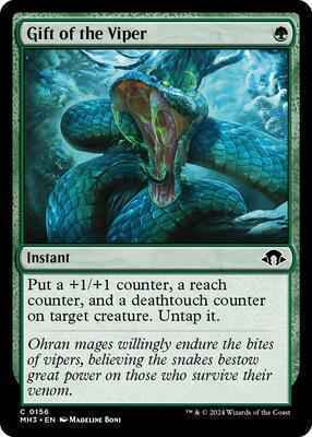 Magic: The Gathering - Modern Horizons 3 - Gift of the Viper - Foil