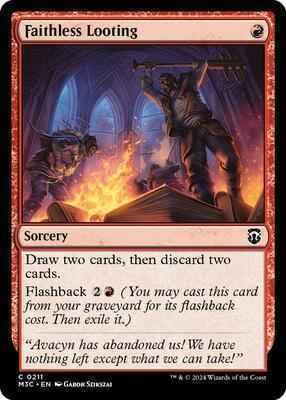 Magic: The Gathering - Commander: Modern Horizons 3 - Faithless Looting - Normal