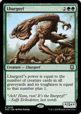 Magic: The Gathering - Commander: Modern Horizons 3 - Lhurgoyf - Normal