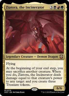 Magic: The Gathering - Commander: Modern Horizons 3 - Ziatora, the Incinerator - Normal