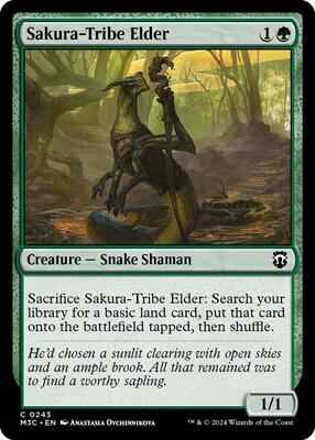 Magic: The Gathering - Commander: Modern Horizons 3 - Sakura-Tribe Elder - Normal