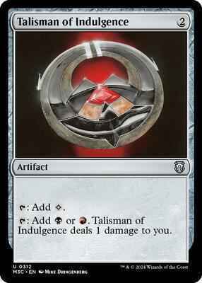 Magic: The Gathering - Commander: Modern Horizons 3 - Talisman of Indulgence - Normal