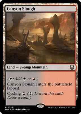 Magic: The Gathering - Commander: Modern Horizons 3 - Canyon Slough - Normal