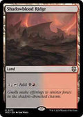 Magic: The Gathering - Commander: Modern Horizons 3 - Shadowblood Ridge - Normal